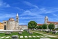 View of Roman Forum, Zadar, Croatia Royalty Free Stock Photo
