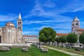 View of Roman Forum, Zadar, Croatia Royalty Free Stock Photo