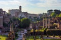 Early morning over the Roman Forums