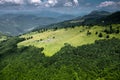 View of Romanian mountains Royalty Free Stock Photo