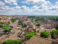 View of Rome from the Palazzo Vittoriano Royalty Free Stock Photo