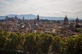 View of Rome from the top