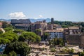 View of Rome from the top