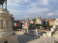 Venezia square in Rome, Italie Royalty Free Stock Photo