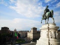 Venezia square in Rome, Italie Royalty Free Stock Photo