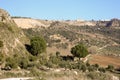 View upon Ronda playns Royalty Free Stock Photo