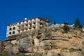 View of Ronda village on Tajo Gorge Tajo de Ronda