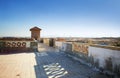 View from a roof on Eastern Arabian Desert