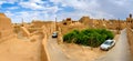 View from a roof on a historical part of the city of Meybod Royalty Free Stock Photo