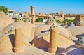 The view from the roof of Sultan Amir Ahmad Qasemi Bathhouse,