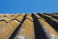 View on roof to sky. Royalty Free Stock Photo