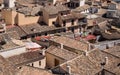 View of roof tops of Toledo city in Spain