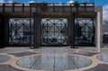 View from the roof of the Zeitz Mocaa Museum of Contemporary Art Africa, on the V&A Waterfront, Cape Town, South Africa