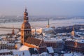 View of the roofs of the old city. Royalty Free Stock Photo