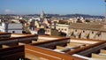 View of the roofs of Rome Royalty Free Stock Photo