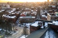 Boston Massachusetts Rooftops view Royalty Free Stock Photo