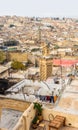 View of the rooftops of the Fez medina. Fez, Morocco. Royalty Free Stock Photo