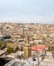 View of the rooftops of the Fez medina. Fez, Morocco. Royalty Free Stock Photo