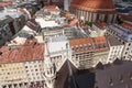 View of the rooftops of Munich Royalty Free Stock Photo