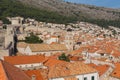 View of the rooftops of the Old Town of Dubrovnik. Croatia Royalty Free Stock Photo