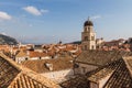 View of the rooftops of the Old Town of Dubrovnik. Croatia Royalty Free Stock Photo