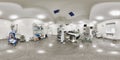 360 panorama of a medical institution Royalty Free Stock Photo