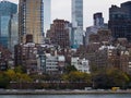 View from Roosevelt Island of midtown NewYork