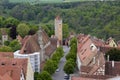 View of Rothenburg ob der Tauber, Germany