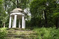 View of the rotonda in the museum -estate Gorki Leninskiye Moscow region Russia