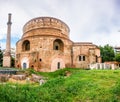 View of Rotonda, Rotunda Monument inThessaloniki city Royalty Free Stock Photo