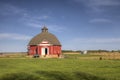 View of Round Barn in Indiana, United States