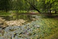 View on the Round pond of the estate of the landowners Wulf