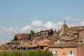 View of Rousillon, France Royalty Free Stock Photo