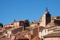 View of Roussillon Village in the Luberon Royalty Free Stock Photo
