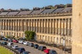 Bath, UK - The View of the Historic Royal Crescent Building