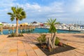 View of Rubicon port in Playa Blanca