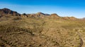 Aerial View Of Spur Cross Ranch Regional Park Near Cave Creek, Arizona