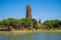 Buddhist temple Wat Phra Ram. Ayutthaya Royalty Free Stock Photo