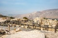 View at the Ruins of Ancient Gadara (Umm Qais) in Jordan Royalty Free Stock Photo
