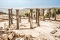 View at the Ruins of Ancient Gadara (Umm Qais) - Jordan Royalty Free Stock Photo