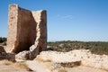 View of the ruins of the castle of Calatanazor, Spain