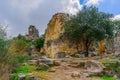 Ruins of the Crusader Montfort Castle