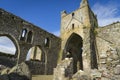 View of the ruins of the former Dunbrody Abbey