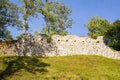 View of The Ruins of Helme Order Castle Royalty Free Stock Photo