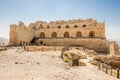 View at the ruins of Kerak castle - Jordan