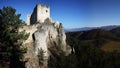 Ruins of Lietava castle, Slovakia