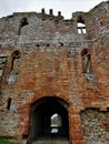 Landmarks of Cumbria - Brougham Castle Royalty Free Stock Photo