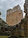 Landmarks of Cumbria - Brougham Castle Royalty Free Stock Photo