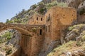 View of the ruins of The Monastery Katholiko