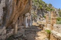 View of the ruins of The Monastery Katholiko